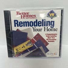 BETTER HOMES AND GARDENS CD-ROM MAC REMODELING YOUR HOME BRAND NEW SEALED picture