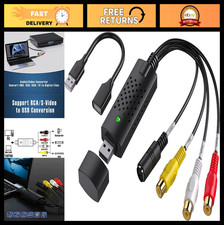 USB Video Capture Card - RCA to USB Converter for VHS, Mini DV, Hi8, DVD - PC/Ma picture
