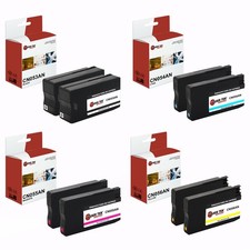 8Pk LTS 932XL 933XL BCMY HY Compatible for HP OfficeJet 6100 6600 6700 Ink picture