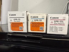 Genuine Canon GPR-55,Black GPR-55, Cyan GPR-55,Magenta GPR-55L,Set of 3 picture