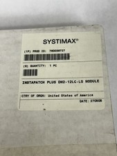 COMMSCOPE INSTAPATCH PLUS DM2-12LC-LS MODULE picture