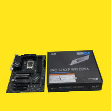 AS/IS MSI PRO B760-P WiFi DDR4 Motherboard #1983 Z41/9 (AR) picture