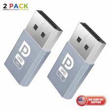 2pcs 4K Displayport PC Dummy Plug Stecker DP Virtual Display Adapter Desktop picture
