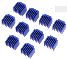 10pcs Aluminum Stepper Motor Driver Cooling Block Premium Heatsink for DRV8825  picture