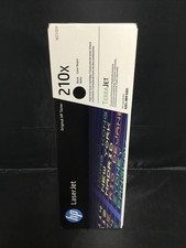 Genuine HP 210X Black Toner Cartridge (W2100X) Brand New picture