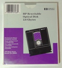 HP 92280F 2.6 GB Rewritable Optical Disk (5.25