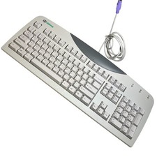 Gateway Keyboard Model Sk-9921 Vintage  Keyboard PS2 WHITE picture