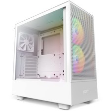 NZXT H5 Flow RGB Compact ATX Mid-Tower PC Gaming C picture