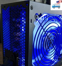 NEW 550W TUV Certified Upgrade Quiet LED Fan PC Power Supply,Intel/AMD ATX12V PS picture