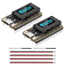 2Pcs ESP32 LoRa V4 Development Board with ESP32-S3 SX1262 LoRa Module 0.96