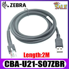 1-5 Pcs Zebra CBA-U21-S07ZBR Scanner Data Cable for LS2208 LS1203 LS2208 DS8108 picture