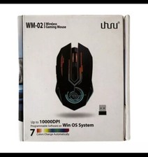 Uhru WM-02 Color Changing Wireless Gaming Mouse 10000DPI Rechargeable picture