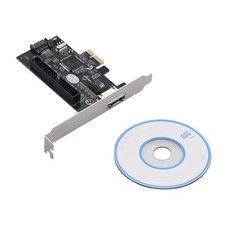 New PCI-E to eSATA SATA IDE Expansion Card Raid Controller Adapter JMB363 ATA133 picture