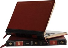 PU Leather Laptop Sleeve Case for MacBook Air Pro 13 14 15 16 inch Vintage Cover picture