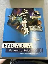 Microsoft Encarta Reference Suite 2001 Complete for PC Windows - Never Used picture
