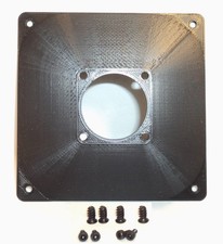 120mm to 40mm CENTERED OFFSET Computer Fan Adapter Converter Panel Hose Mount picture