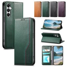 Flip Leather Magnetic Card Wallet Cover Case For A17 A57 A16 A36 A25 A23 A32 A56 picture
