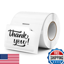 FINDAT Transparent Thermal Labels 3 × 2 Inch Self Adhesive Printer Clear Sticker picture