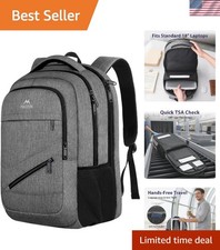 Stylish 18 Inch Water Resistant Laptop Backpack - 50L for Business & Travel picture