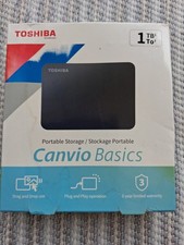 1TB Toshiba Canvio Basics Portable Hard Drive picture
