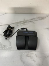 KINESIS FP20A SAVANT ELITE2 HEAVY DUTY PROGRAMMABLE USB DUAL FOOT PEDAL picture