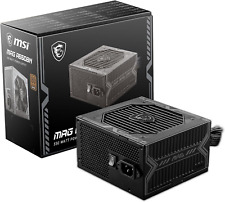 MSI MAG A550BN Gaming Power Supplyr - 80 plus Bronze Certified 550W - Compact S picture