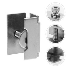 4Pcs Durable Stainless Steel Glass Fixing Clamps for 3D Printer Silver picture