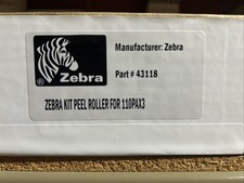 Zebra #43118 Peel Roller for 110Pax3 Thermal Printer Genuine OEM picture