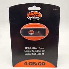 Geek Squad 4 GB USB Flash Thumb Drive Vintage Best Buy Collectors Item NOS picture