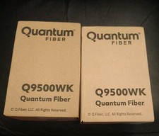 2 Quantum Fiber Q9500WK Tri-Band WiFi 6  Internet Gateway Mesh Extenders  New  picture