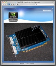 GENUINE Mac Geforce 6600 256mb PCIe Video Card For Apple PowerMac G5 Late 2005 picture
