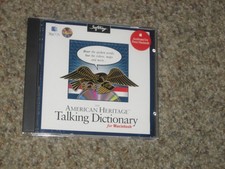 SOFTKEY-THE AMERICAN HERITAGE TALKING DICTIONARY FOR MACINTOSH VERSION 4 picture