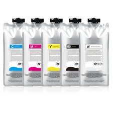 1.6L T57S CMYK White DTF Ink Bag with Chip for Epson Surcolor G6070 DTF Printer picture