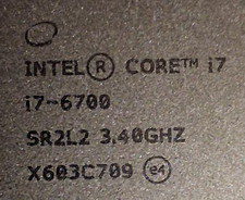 Intel core i7-6700 CPU picture