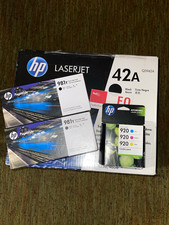 HP Genuine OEM Ink Toner Lot 42A Q5942A 2x 981Y 920 NEW SEALED Unopened picture