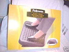 NEW Fellowes 48121 Standard Footrest 2 Position 17-5/8 x 13-1/8 x 3-3/4 Graphite picture