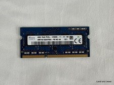 Hynix 8GB DDR3L SODIMM (2x4gb) HMT451S6AFR8A-PB NO AA 1Rx8 PC3L-12800S-11-12-B4 picture