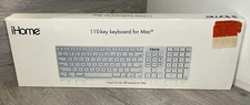 RARE NEW OLD STOCK SEALED iHome Full Size Mac Keyboard IMAC-K120S Apple picture