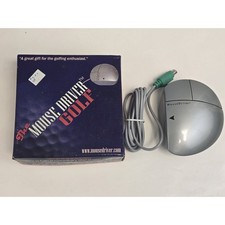 Golf Club Computer Mouse Looks Like A Driver MD150 NEW Vintage PS/2 90's NOS picture