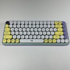 Logitech POP Keys Wireless Mechanical Keyboard Bluetooth RF Multicolor YR0080 picture
