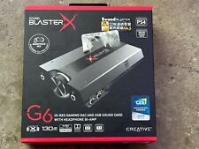 Sound BlasterX G6 7.1 HD Gaming DAC and External USB Sound Card picture
