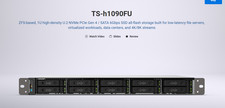 QNAP TS-h1090FU 25Gbps 10-Bay NAS Enclosure 10 x 2.5