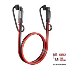 SAE Extension Cable 12AWG, SNLLMZI SAE to SAE Extension Cord DC Power 3.3FT picture