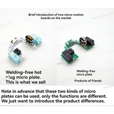 Mouse No Soldering Micro Change Button Small Board Parts for Logitech GPW Gen 1 picture