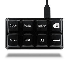 BTXETUEL Copy Paste Search Backspace Save Cut All Enter 8-Key Keyboard picture