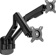 ARES WING GDT1009WL-2BK Dual Monitor Wall Mount 17-35 in VESA 75/100 Black picture