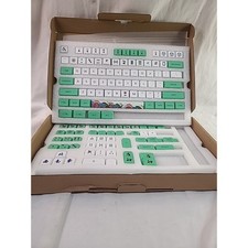 Chinese Mahjong Theme XDA Keycaps PBT 130 Keycaps in Box for Cherry MX Keyboard picture