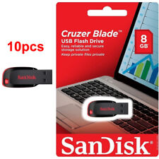 10pcs SanDisk 8GB Cruzer Blade USB 2.0  USB Flash Drive Memory Stick CZ50 picture