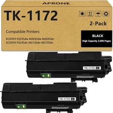 APRONE TK-1172 TK1172 Black Toner Cartridge Compatible for Kyocera TK 1172 picture