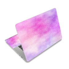 Aesthetic Blush Pink Shimmer Rose Bloom Scratch Resistant Universal Laptop Skin picture